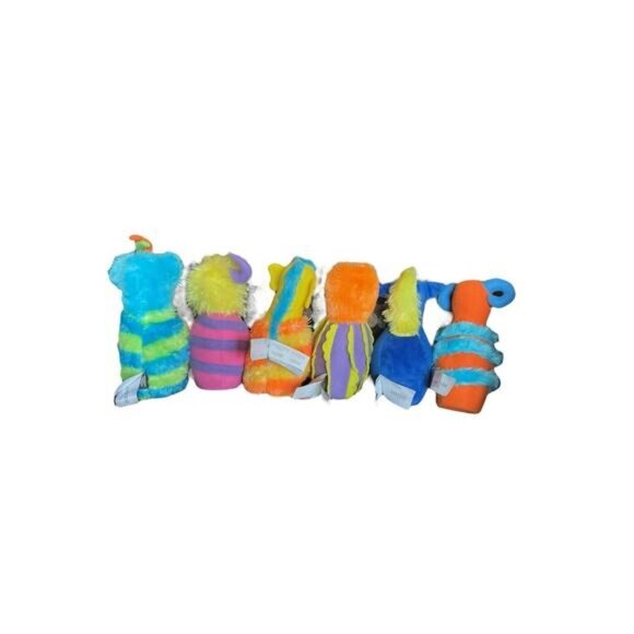 Colorful Plush Monster Bowling Set For Kids - Picture 6 of 8